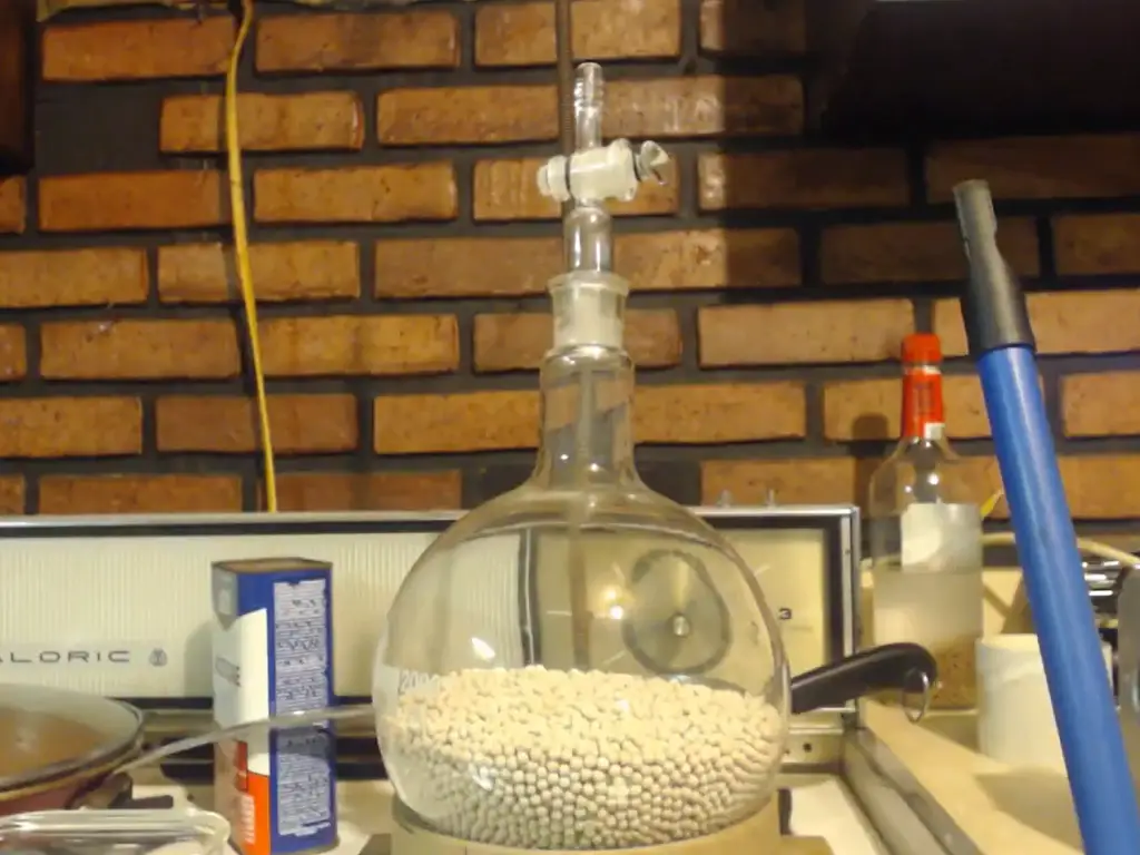 Molecular Sieve regeneration experiment