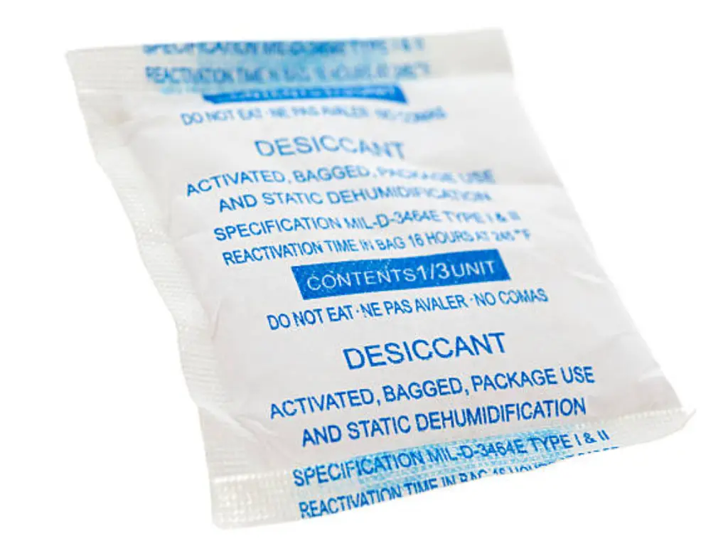 desiccant packet