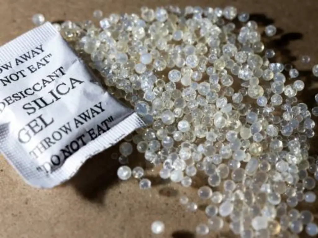 silica gel white package